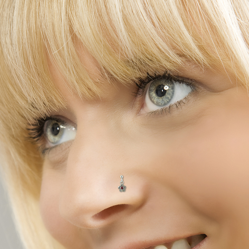 Kırmızı Taşlı Papatya Gümüş Hızma Tesbihci Efendi